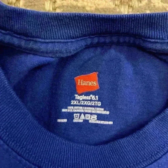 Kansas Jayhawks 2010 Big 12 Champs KU vs KSU Short Sleeve size 2XL color Blue - Picture 4 of 4